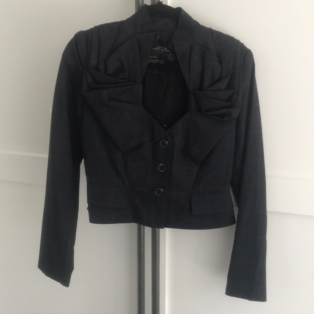 Fitted Wool Blazer